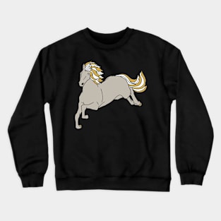 A very nice horse and pony dressage Crewneck Sweatshirt